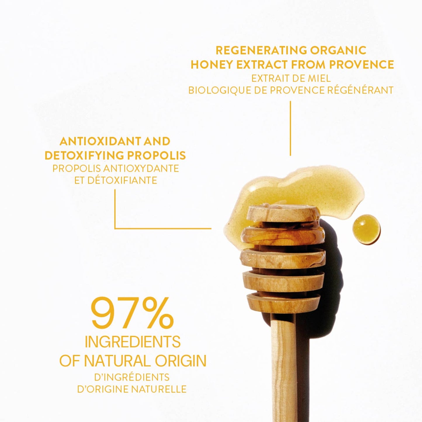 Flytande tvål från Marseille 500 ml | Honung